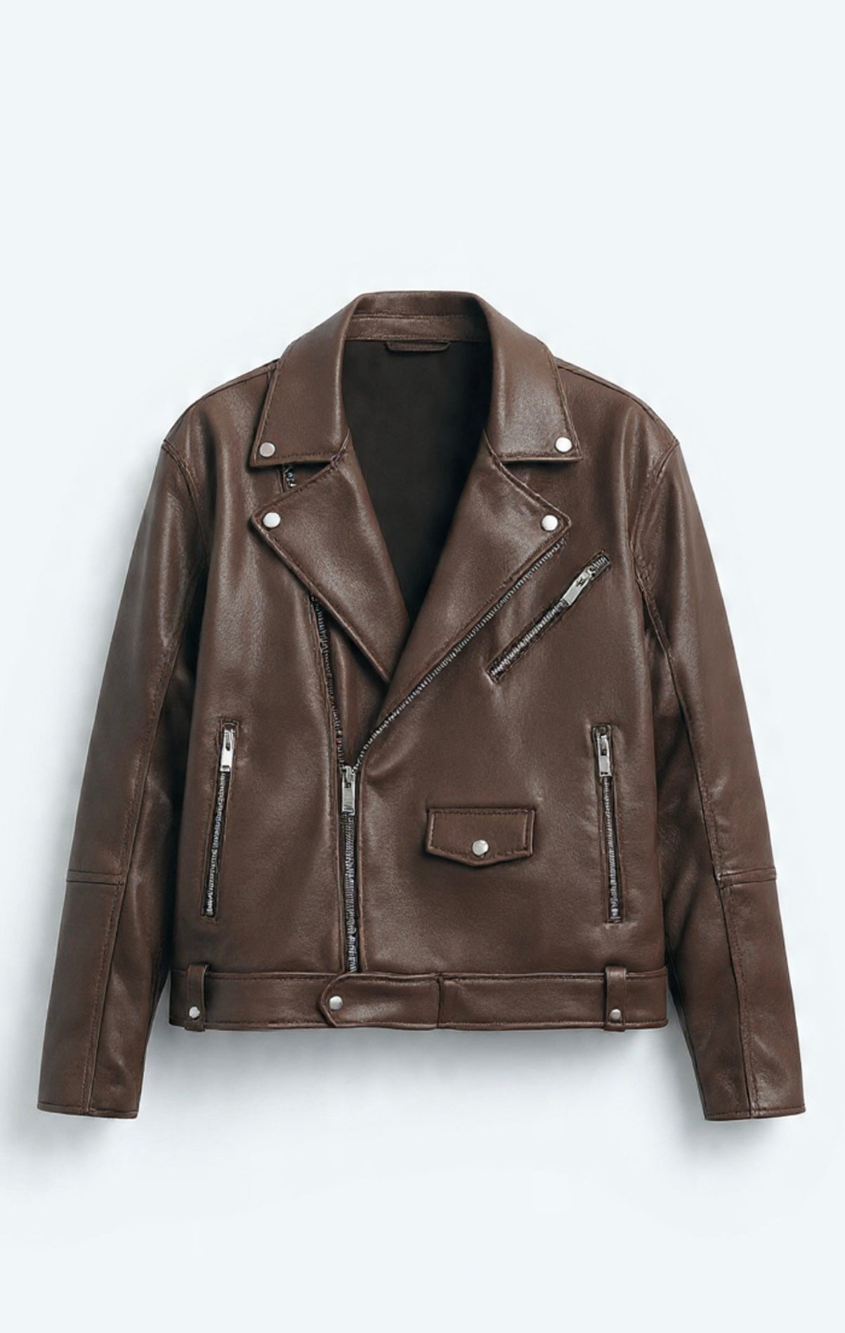 Biker Jacket - Faux