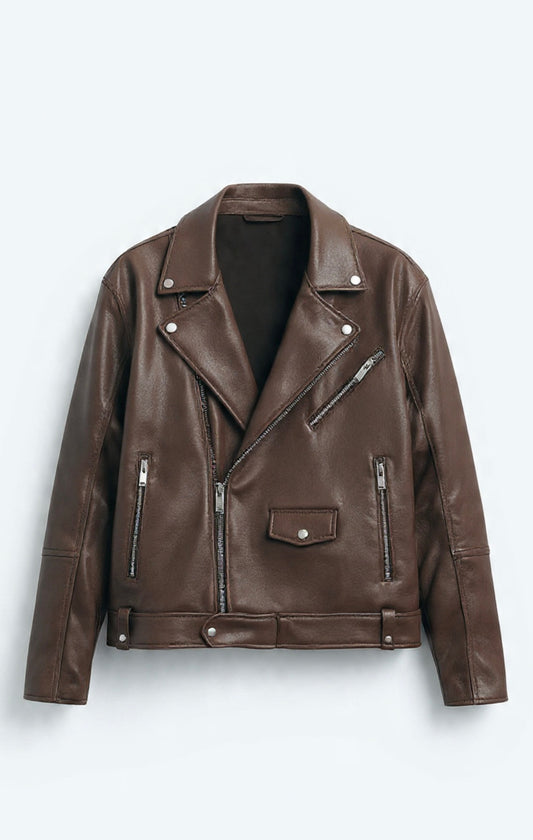 Biker Jacket - Faux